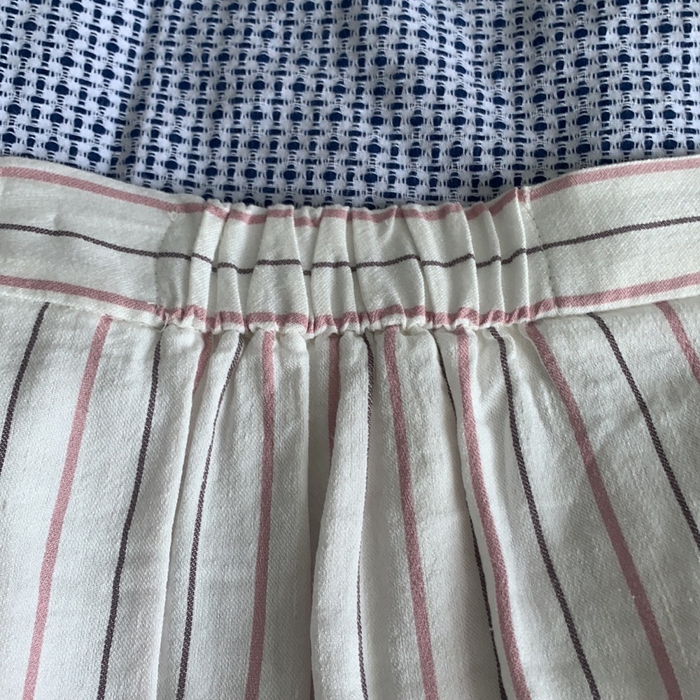 Zara A Line striped midi Skirt - Picture 3 of 4